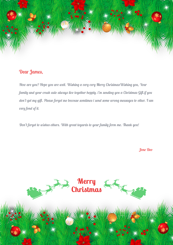 Christmas PSD Template in Landing Page Templates - product preview 7