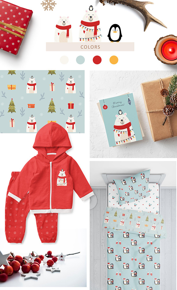 Christmas hugs collection in Illustrations - product preview 4