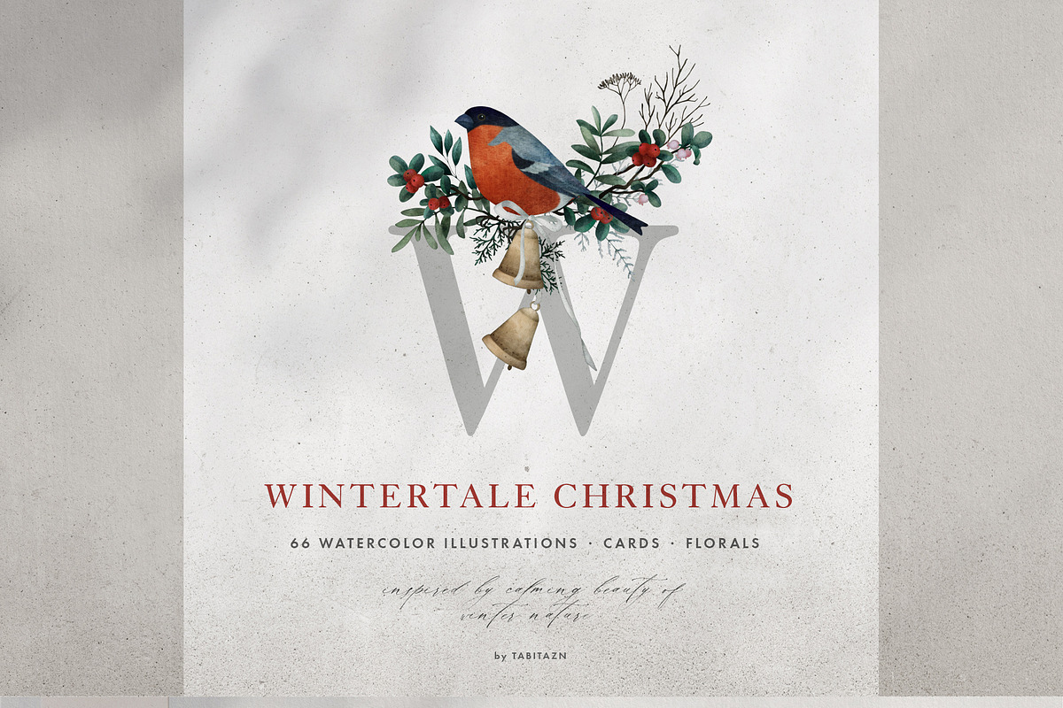 Wintertale Watercolor Christmas in Illustrations - product preview 8