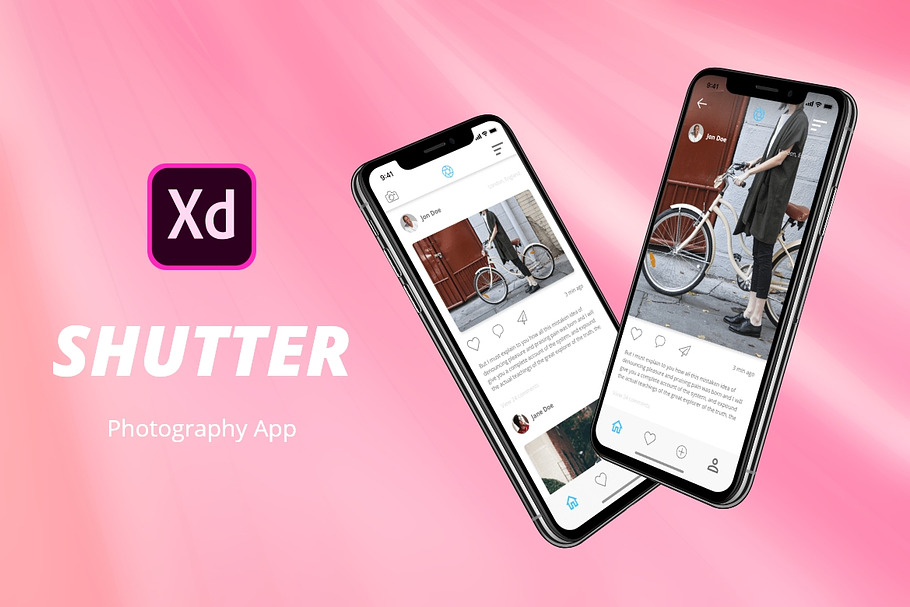 Shutter Photography App in App Templates - product preview 8