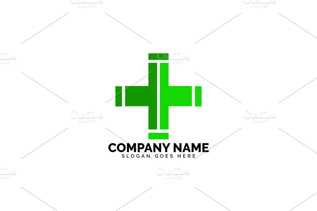 hospital logo in Logo Templates - product preview 8