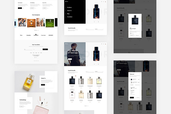 Fleur — Store Landing Page in Landing Page Templates - product preview 2
