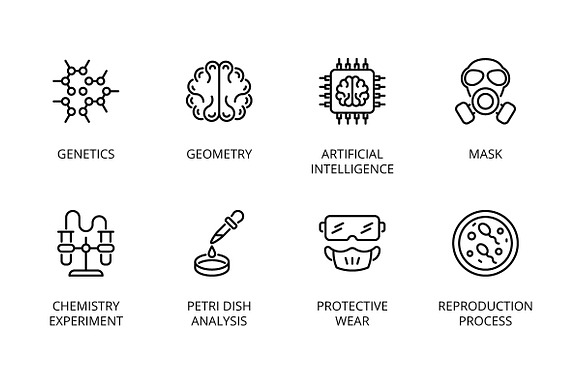 96 Science icons in Science Icons - product preview 9