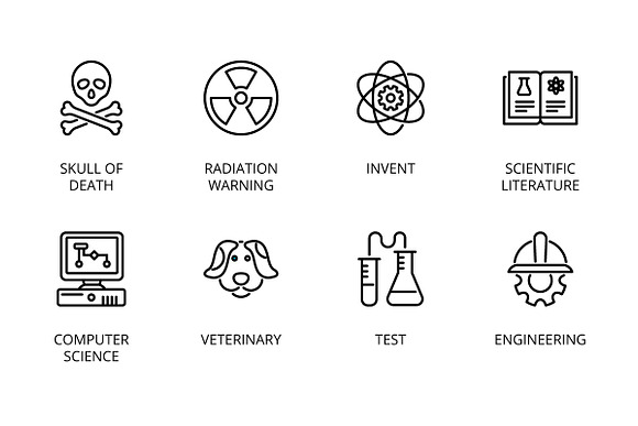96 Science icons in Science Icons - product preview 11