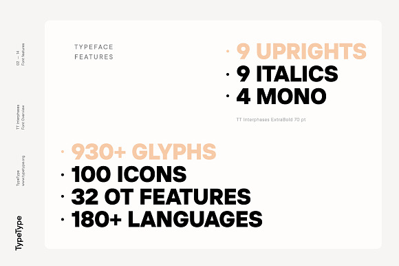 TT Interphases in Sans-Serif Fonts - product preview 3
