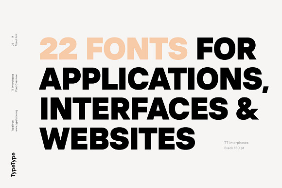 TT Interphases in Sans-Serif Fonts - product preview 5