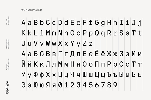 TT Interphases in Sans-Serif Fonts - product preview 13