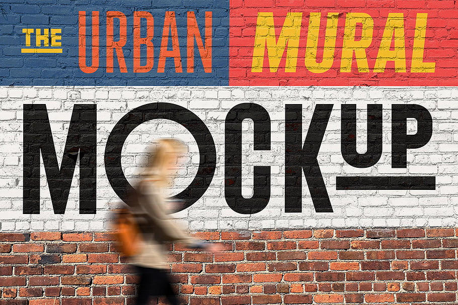 The Urban Mural Mockup in Branding Mockups - product preview 8