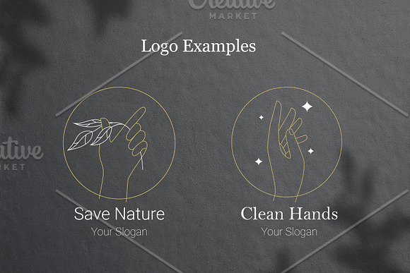 10 Hand's Logo Templates in Logo Templates - product preview 2