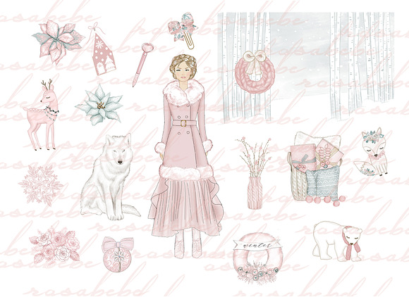 Winter clipart in Illustrations - product preview 1