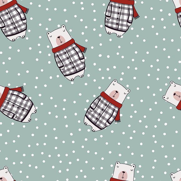 Christmas seamless patterns in Patterns - product preview 3