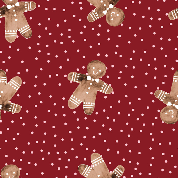 Christmas seamless patterns in Patterns - product preview 4