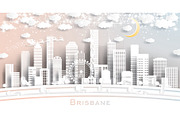 Brisbane Australia City Skyline