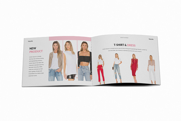 Tullsta Lookbook A5 Brochure in Brochure Templates - product preview 6