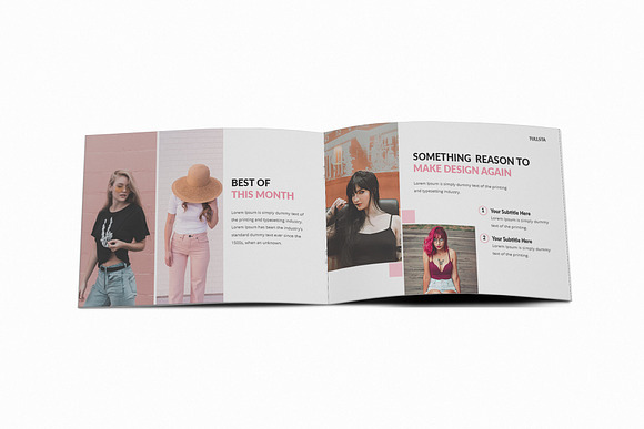 Tullsta Lookbook A5 Brochure in Brochure Templates - product preview 9