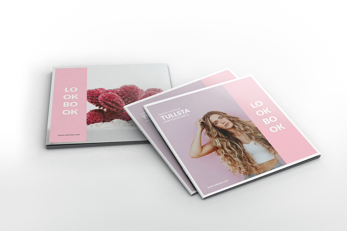 Tullsta Lookbook Square Brochure in Brochure Templates - product preview 8