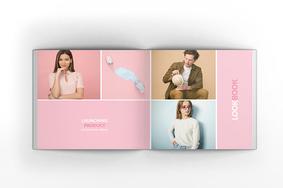 Tullsta Lookbook Square Brochure in Brochure Templates - product preview 5