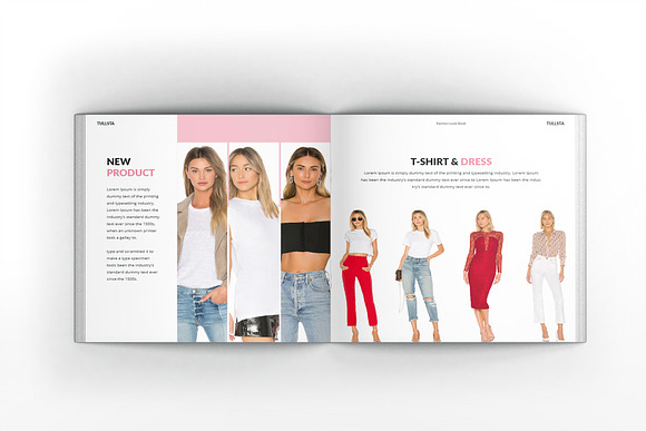 Tullsta Lookbook Square Brochure in Brochure Templates - product preview 6