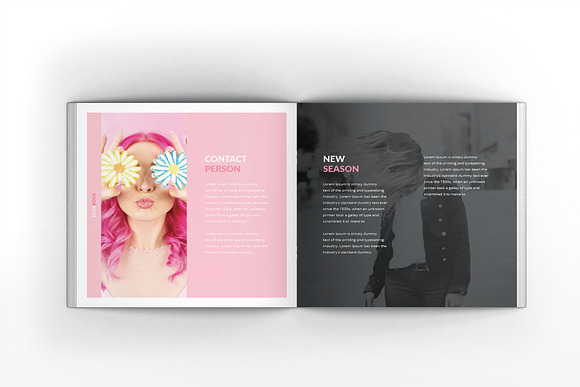 Tullsta Lookbook Square Brochure in Brochure Templates - product preview 8
