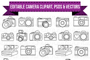 Camera Clipart, PSDs and Vectors