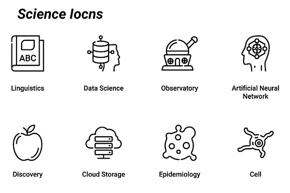 Science in Science Icons - product preview 6