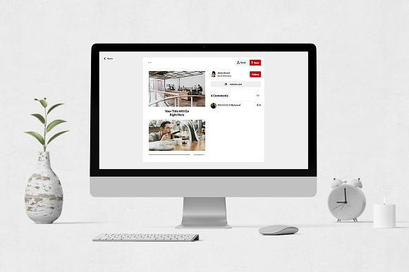 Restaurant Pinterest Posts in Pinterest Templates - product preview 3