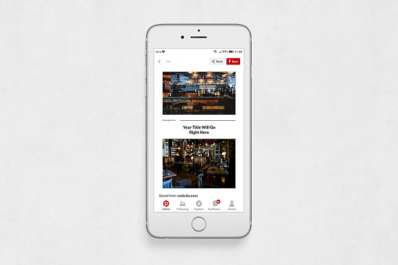 Restaurant Pinterest Posts in Pinterest Templates - product preview 5