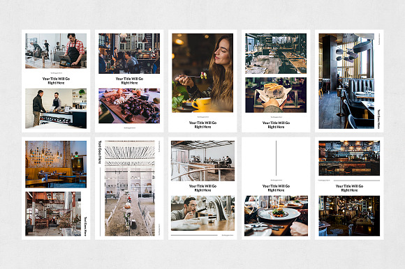 Restaurant Pinterest Posts in Pinterest Templates - product preview 6