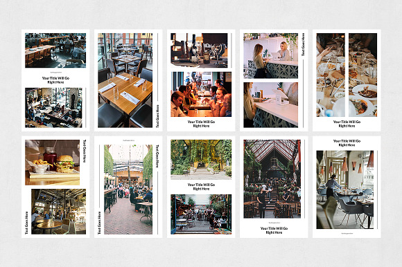 Restaurant Pinterest Posts in Pinterest Templates - product preview 7