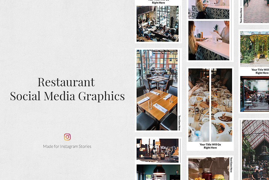 Restaurant Instagram Stories in Instagram Templates - product preview 8