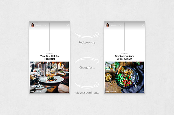Restaurant Instagram Stories in Instagram Templates - product preview 4