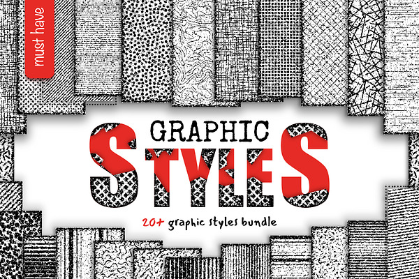 Graphic styles bundle