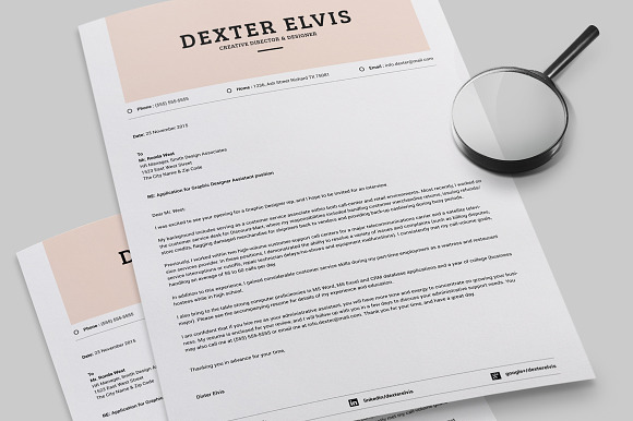 Best Sellers 2 Pages Powerful Resume in Letter Templates - product preview 3