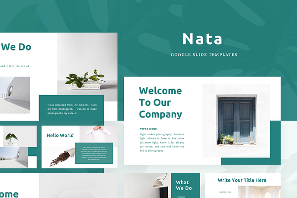 Nata Creative GoogleSlides Templates