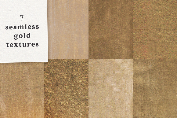 Watercolor and gold textures pack in Textures - product preview 6