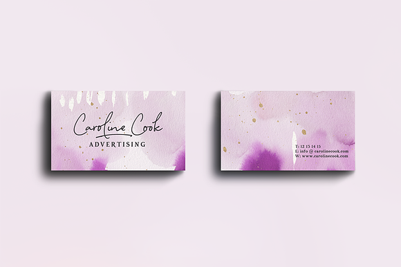 Watercolor and gold textures pack in Textures - product preview 9