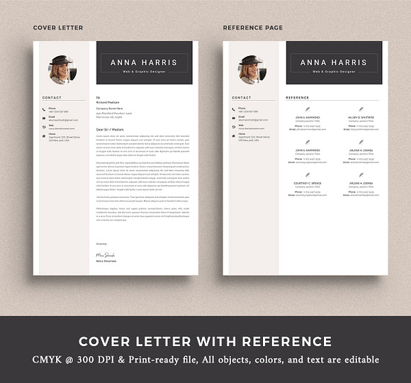 Resume / CV Template in Resume Templates - product preview 2