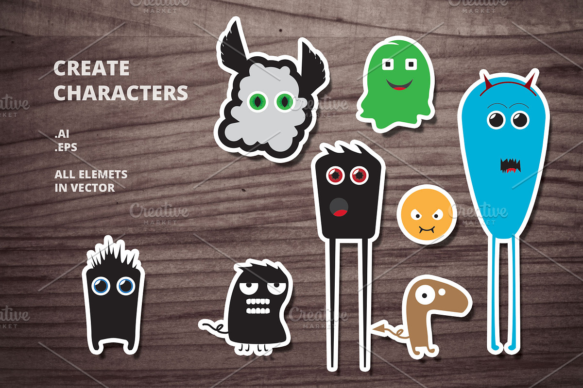 Create Characters in Illustrations - product preview 8