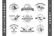 9 Construction Logos Templates Vol.2