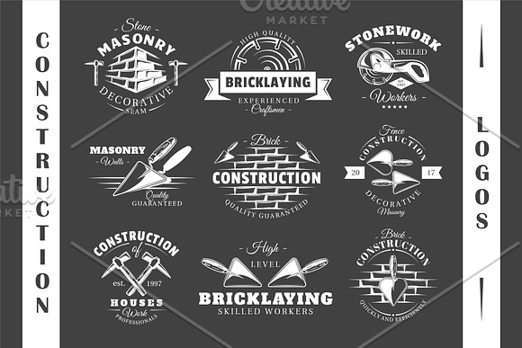 18 Construction Logos Templates in Logo Templates - product preview 6