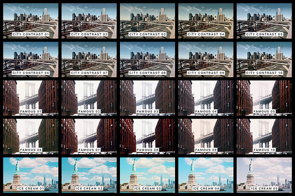 50 New York Lightroom Presets & LUTs in Add-Ons - product preview 1