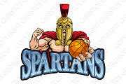 Spartan Trojan Basketball Sports