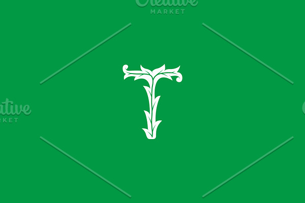 T Leaf Logo