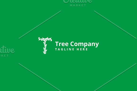 T Leaf Logo in Logo Templates - product preview 2