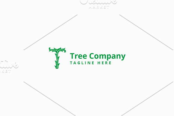 T Leaf Logo in Logo Templates - product preview 5