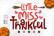 Little Miss Thankful - Thanksgiving