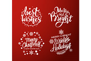 Best Wishes Merry Bright Christmas