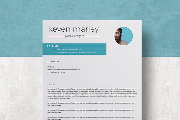 Resumedesign in Resume Templates - product preview 1