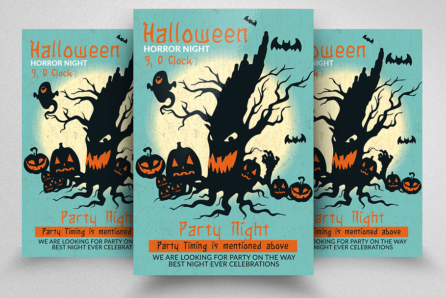Halloween Horror Night Flyer / Poste