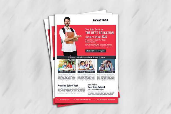 Education flyers Template in Flyer Templates - product preview 6